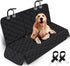 Dog Car Seat Cover - Waterproof and Durable Back Seat Protector for Pets- Black