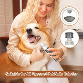 PawPro 4-in-1 Pet Grooming Kit – Rechargeable Low Noise Clippers for Dogs & Cats